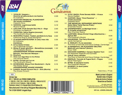 Codex Gaudeamus - Britain's Leading Early Music Label