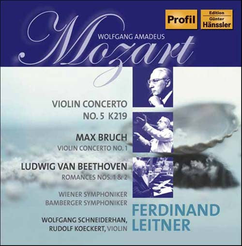Mozart, Beethoven & Bruch: Violin Concertos - Wolfgang Schneiderhan, Wiener & Bamberger Symphony