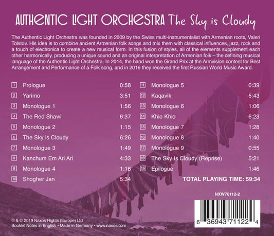 Authentic Light Orchestra: The Sky is Cloudy