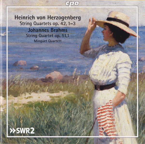Herzogenberg & Brahms: String Quartets Op. 42, 1–3 / String Quartet Op. 51,1 - Minguet Quartett