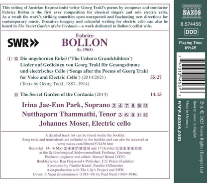 Bollon: Die ungeborenen Enkel; The Secret Garden of Cordania - Irina Jae-Eun Park, Thammathi, J. Moser