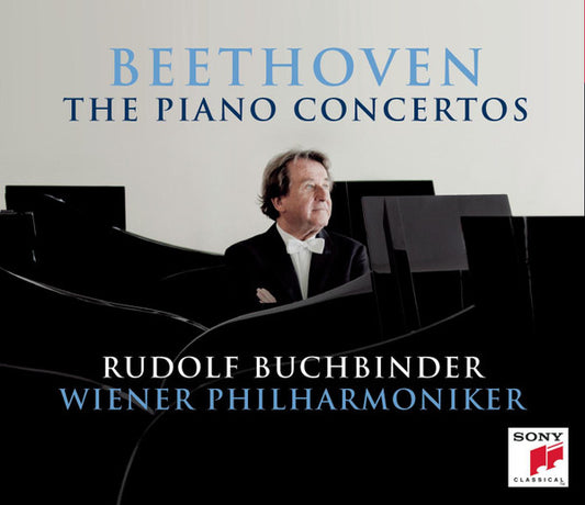 BEETHOVEN: PIANO CONCERTOS - BUCHBINDER, VIENNA PHILHARMONIC (3 CDS)