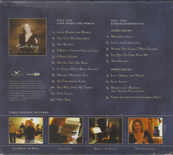 KING, Carole: Love Makes the World - Deluxe Edition - King, Carole