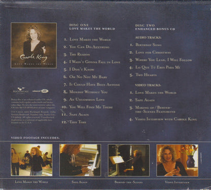 CAROLE KING: Love Makes the World - Deluxe Edition (2 CDS+DVD)