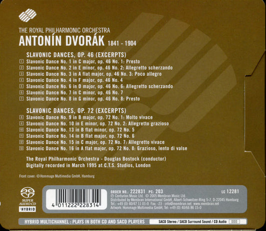 Dvorak: Slavonic Dances, Op. 46 & 72 - Douglas Bostock, Royal Philharmonic (Hybrid SACD)