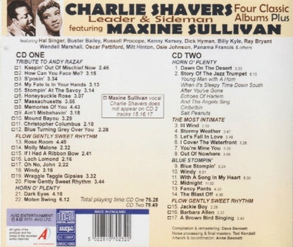 CHARLIE SHAVERS & MAXINE SULLIVAN - Four Classic Albums (2 CDS)