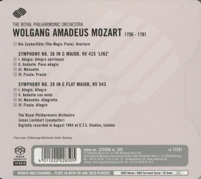 Mozart: Symphonies No. 36 & 39 - James Lockhart, Royal Philharmonic (Hybrid SACD)