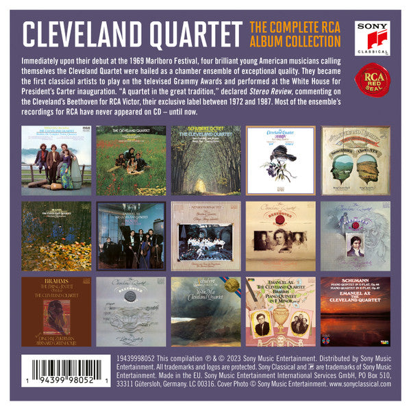 CLEVELAND QUARTET: COMPLETE RCA ALBUM COLLECTION (23 CDs)