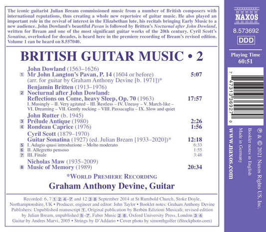 British Guitar Music, Vol. 2 - Graham Anthony Devine