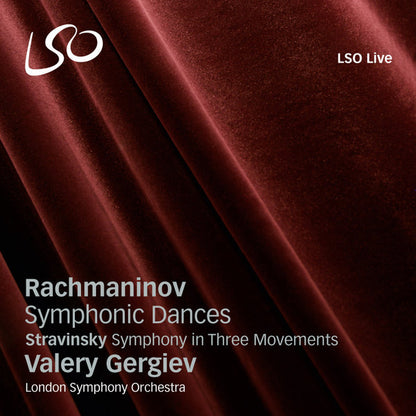 Rachmaninov: Symphonic Dances / Stravinsky: Symphony In Three Movements - VALERY GERGIEV / LONDON SYMPHONY ORCHESTRA (HYBRID SACD)