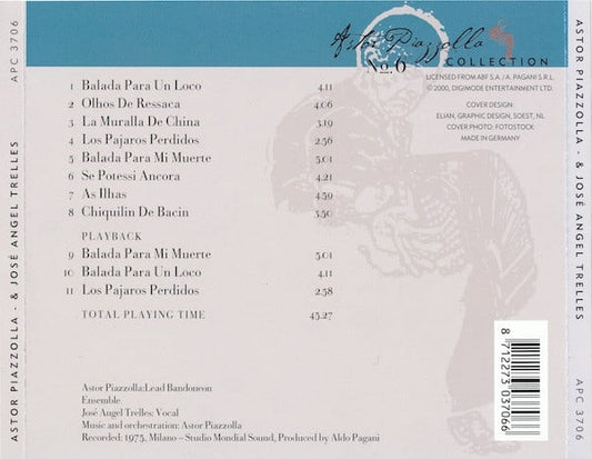 PIAZZOLLA: Piazzolla & José Angel Trelles