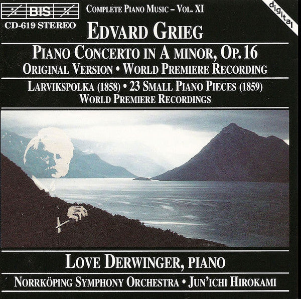 Grieg: Piano Concerto in A Minor / Larviks-Polka / 23 Small Pieces for Piano - Norrköping Symphony Orchestra, Love Derwinger