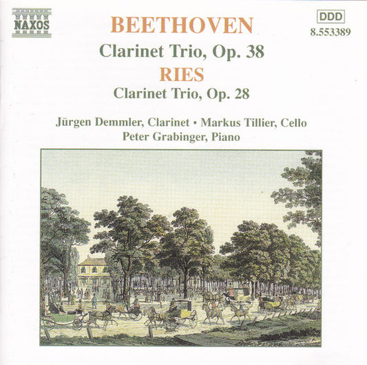 BEETHOVEN / RIES: Clarinet Trios - Markus Tillier, Jürgen Demmler, Peter Grabinger