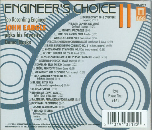 Engineer's Choice II - John Eargle Picks His Favorite Demo Tracks