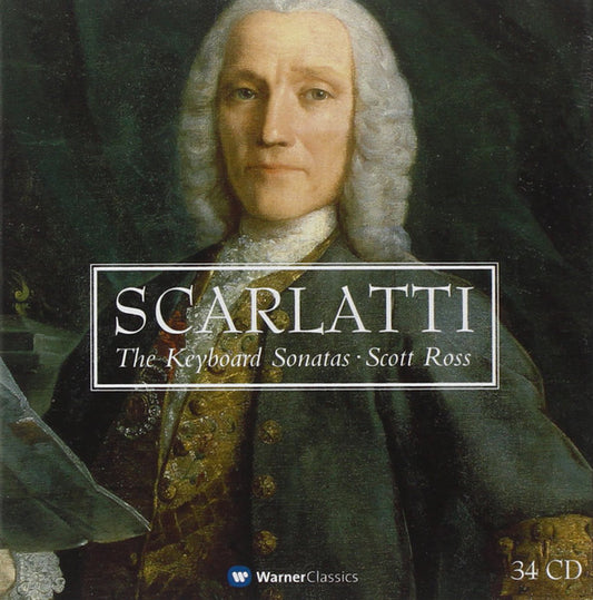 SCARLATTI: COMPLETE KEYBOARD SONATAS - SCOTT ROSS (34 CDS)