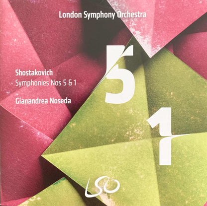 Shostakovich: Symphonies Nos 5 & 1 - GIANANDREA NOSEDA / LONDON SYMPHONY ORCHESTRA (HYBRID SACD)