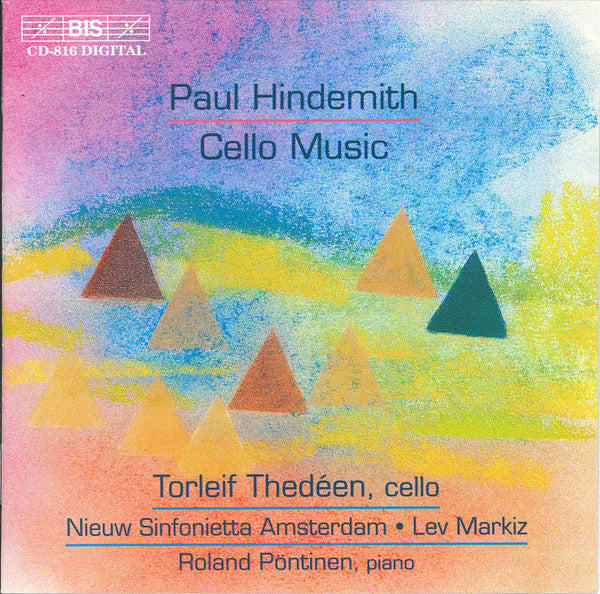 HINDEMITH: Cello Music - Torleif Thedéen, Roland Pöntinen, Amsterdam Sinfonietta