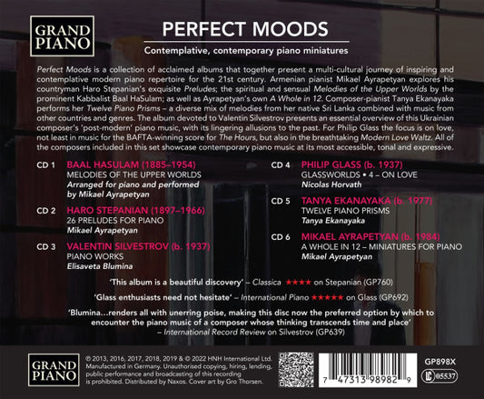 PERFECT MOODS - Piano Music of the 21st Century (6 CDs)