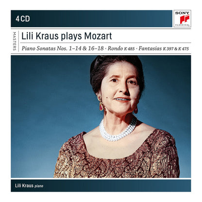 LILI KRAUS PLAYS MOZART PIANO SONATAS (4 CDS)