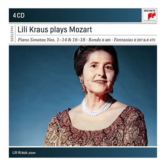 LILI KRAUS PLAYS MOZART PIANO SONATAS (4 CDS)