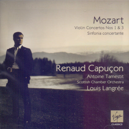 Mozart: Violin Concertos Nos 1 & 3; Sinfonia Concertante - RENAUD CAPUCON