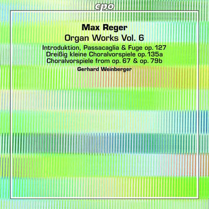 REGER: ORGAN WORKS, VOL. 6 - WEINBERGER (2 Hybrid SACDs)