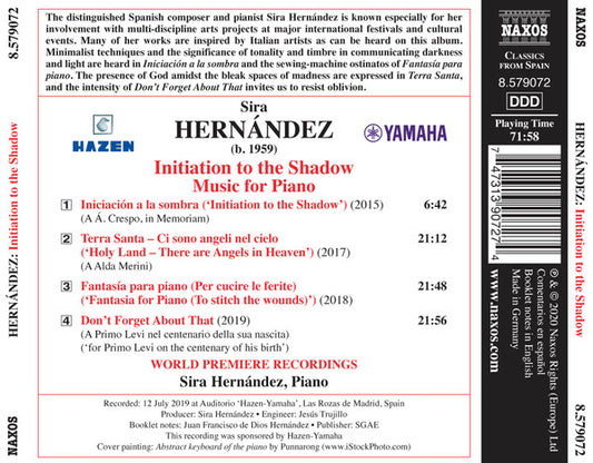 Hernández: Initiation to the Shadow - Sira Hernández