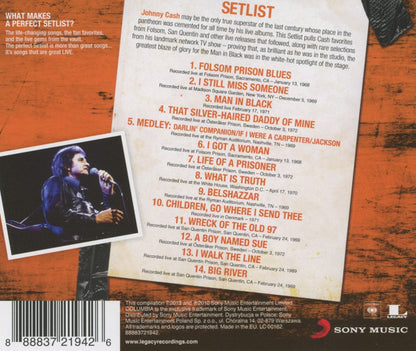 Johnny Cash: Setlist - The Very Best of Johnny Cash Live