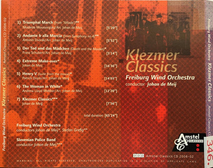 KLEZMER CLASSICS - Freiburg Wind Orchestra