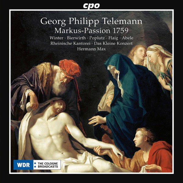 Telemann: Markus-Passion - Rheinische Kantorei, Das Kleine Konzert, Hermann Max (2 CDs)