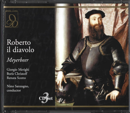 MEYERBEER: Robert Il Diavolo - MERIGHI / CHRISTOFF / SCOTTO (3 CDs)