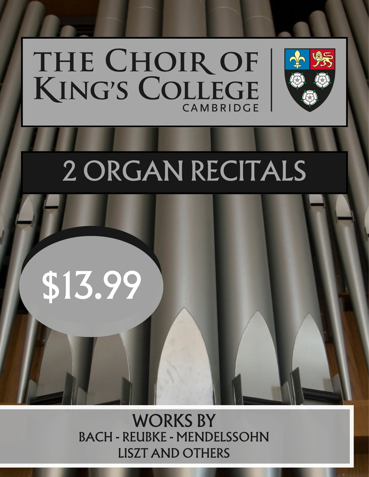 King's College Choir: Stephen Cleobury - 2 Organ Recitals (2 Hybrid SACDS)