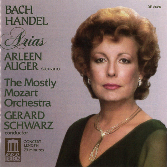 BACH & HANDEL: Arias- Arleen Auger, Mostly Mozart Orchestra
