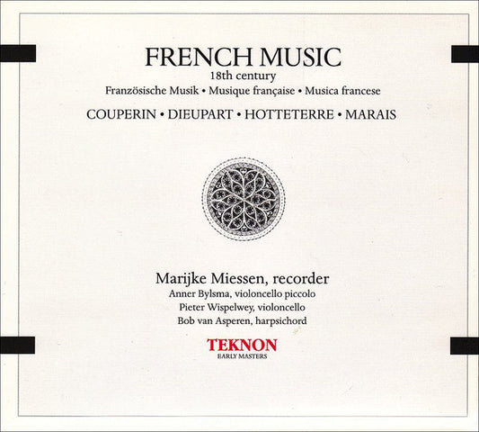 French Music, 18th Century (MARAIS/HOTTETERRE/COUPERIN) - Wispelwey/Byslma/Asperen, van/Miessen