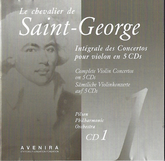 SAINT-GEORGE: COMPLETE VIOLIN CONCERTOS V. 1 - Vilimec, Pilsen Philharmonic Orchestra