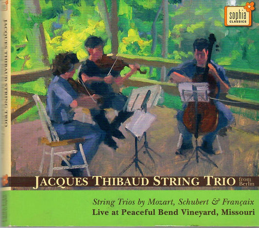 Mozart/Schubert/Francaix: String Trios - Jacques Thibaud String Trio