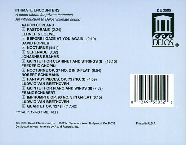 Intimate Encounters: Classical Mood Album