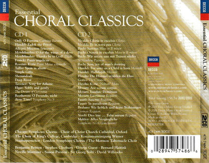 ESSENTIAL CHORAL CLASSICS (2 CDs)