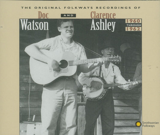 DOC WATSON & CLARENCE ASHLEY: ORIGINAL FOLKWAYS RECORDINGS 1960-62 (2 CDS)