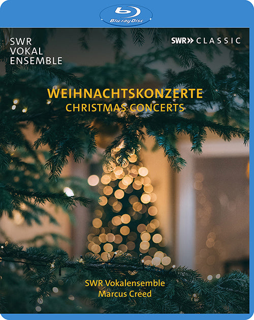 Christmas Concerts (BYRD, W. / HOLST, G. / PRAETORIUS, M.) - South West German Radio Vocal Ensemble (BluRay)