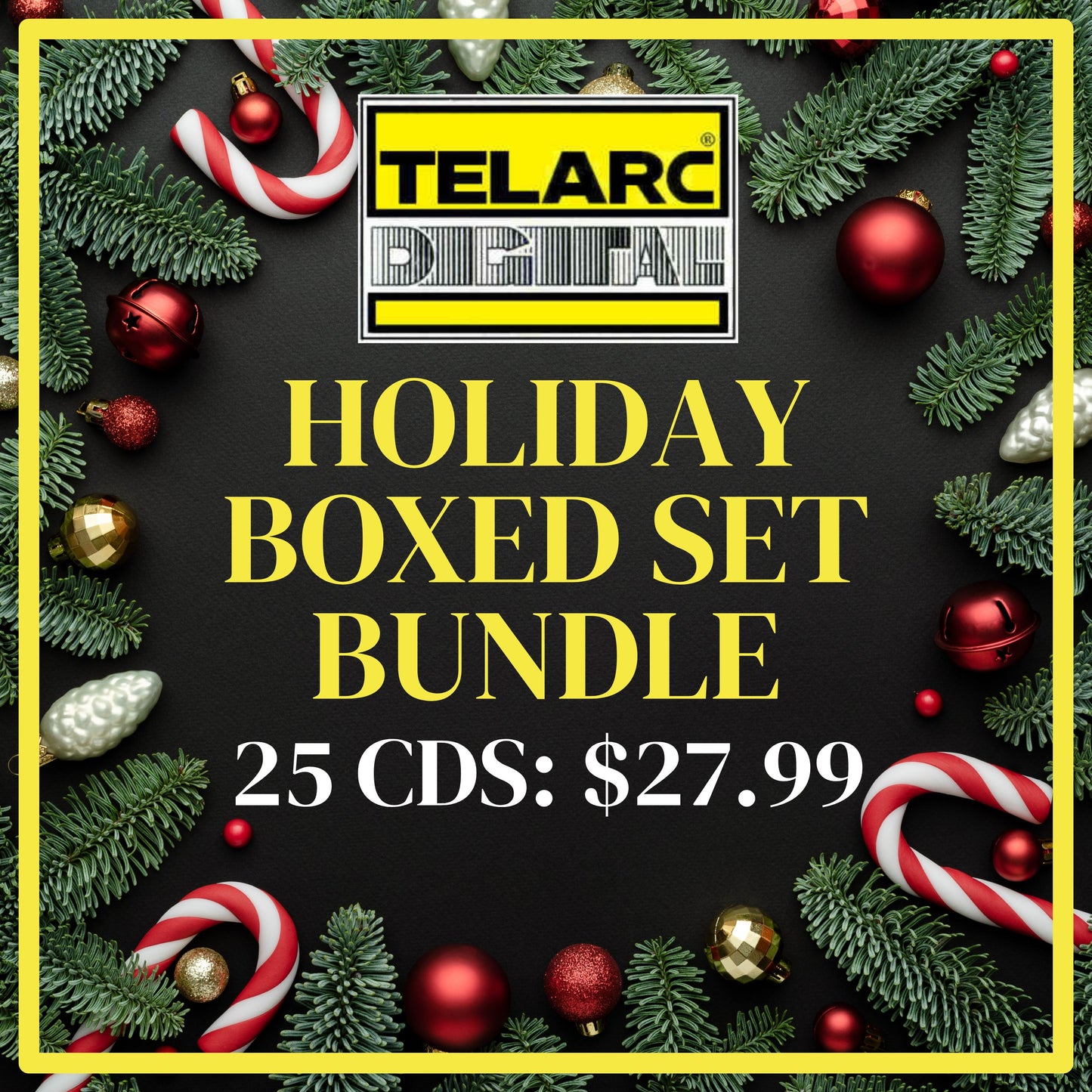 TELARC HOLIDAY BOXED SET BUNDLE (25 CDS)