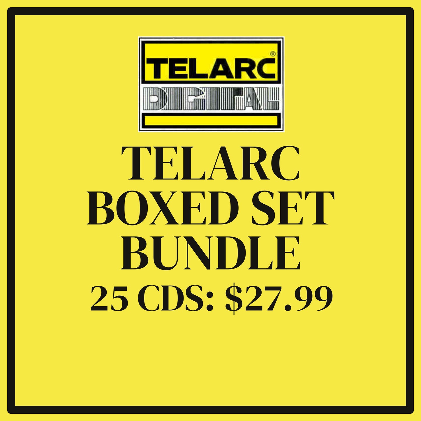 TELARC BOXED SET BUNDLE (25 CDS)