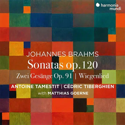 BRAHMS: SONATAS OP. 120 NOS. 1 & 2 - TAMESTIT,ANTOINE / TIBERGHIEN,CEDRIC