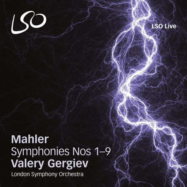 MAHLER: SYMPHONIES 1-9 - LONDON SYMPHONY, VALERY GERGIEV (10 HYBRID SACDS)
