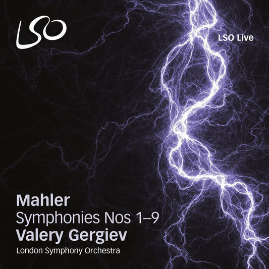 MAHLER: SYMPHONIES 1-9 - LONDON SYMPHONY, VALERY GERGIEV (10 HYBRID SACDS)