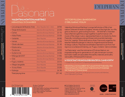 La Pasionaria - Valentina Montoya Martínez (vocals), Mr. McFall's Chamber