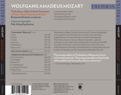 Mozart: ‘Coronation’ Mass, Vespers, Ave verum corpus - Tewkesbury Abbey Schola Cantorum of Dean Close Preparatory School