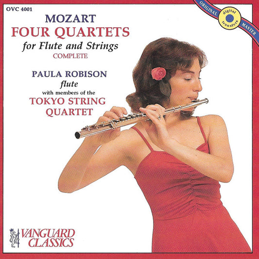 MOZART: Four Quartets for Flute and Strings - Paula Robison & Members of the Tokyo String Quartet (DIGITAL DOWNLOAD)