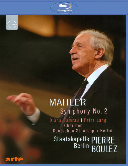 MAHLER: Symphony No. 2 - Boulez, Damrau, Staatskapelle Dresden (BluRay)