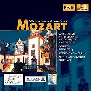Mozart: Clarinet Concerto, Symph. K 201, Exultate Jubilate - Rinot, Hagel, Capella Weilburgensis / Hagel